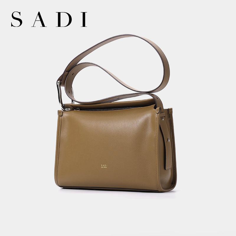 Versatile, stylish, classic, and slightly mature Hong Kong-style shoulder crossbody bag